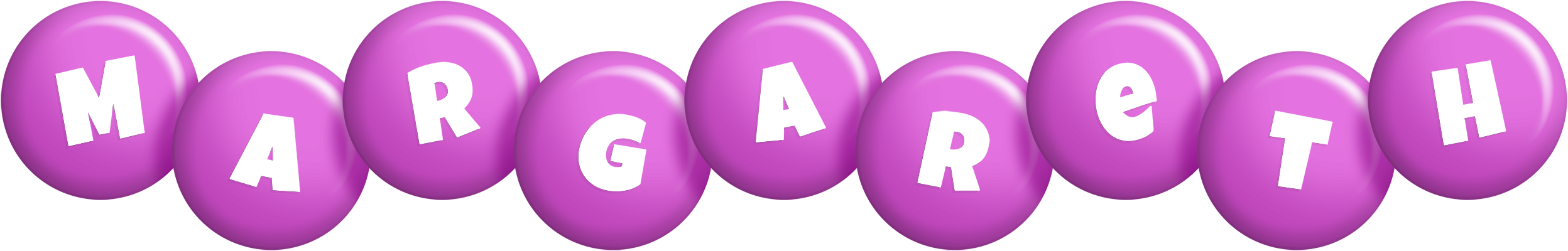 Margareth candy-purple logo