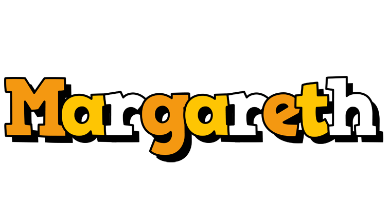 Margareth cartoon logo