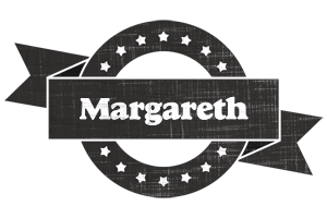 Margareth grunge logo