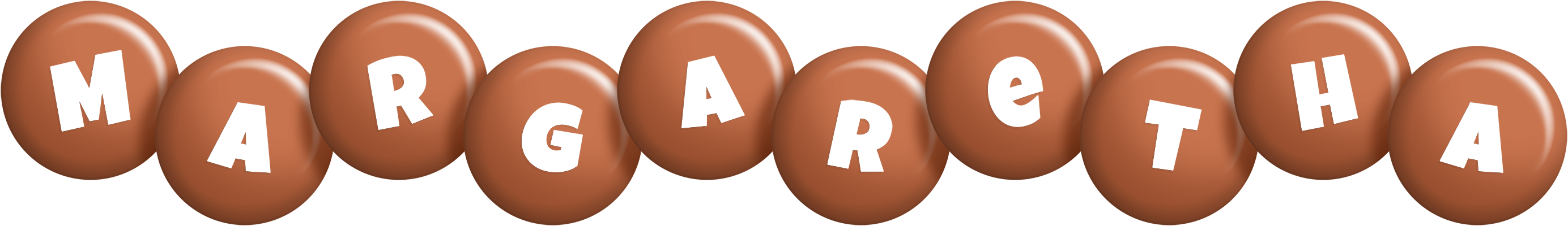 Margaretha candy-brown logo