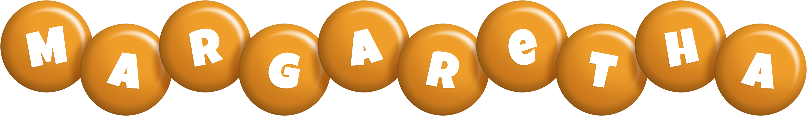 Margaretha candy-orange logo