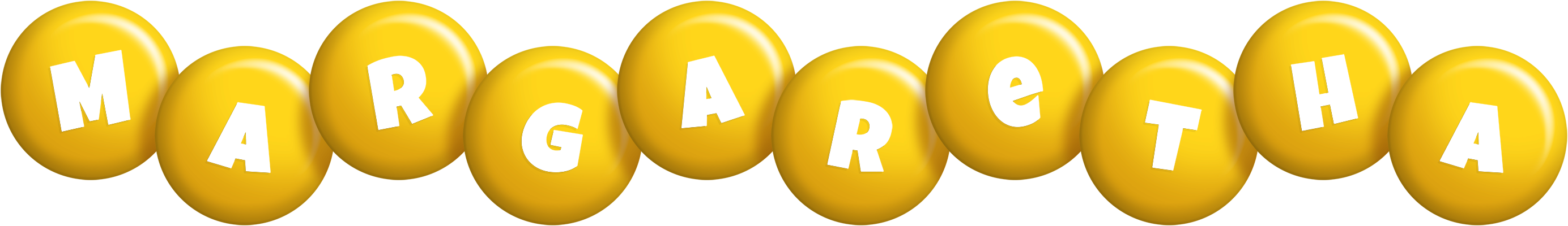 Margaretha candy-yellow logo