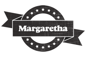 Margaretha grunge logo