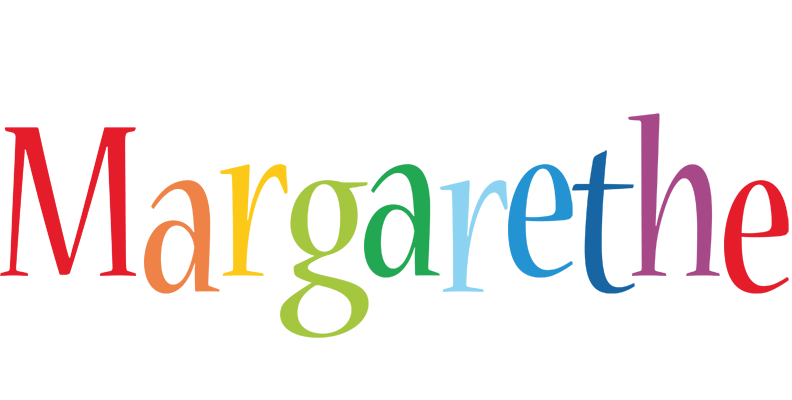 Margarethe birthday logo