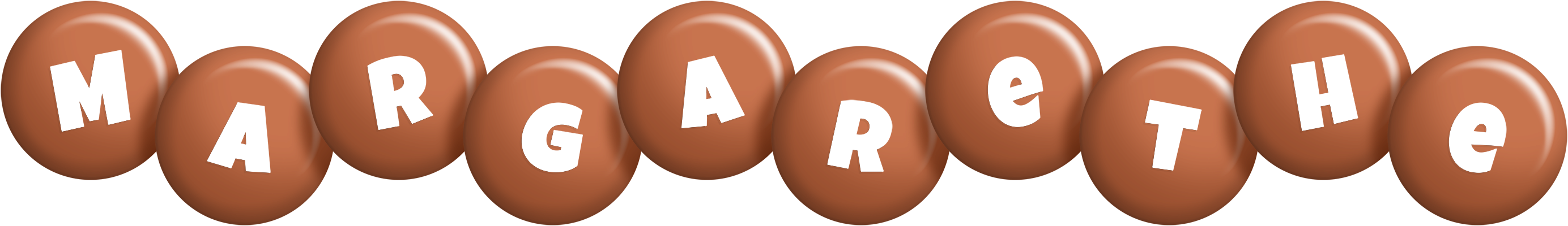 Margarethe candy-brown logo