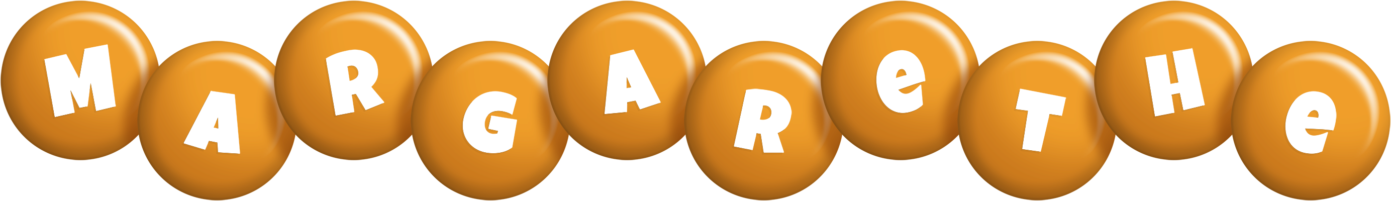 Margarethe candy-orange logo