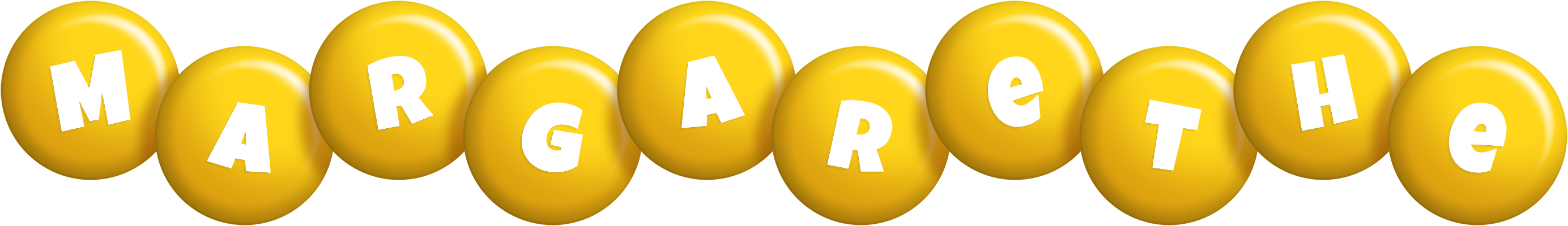 Margarethe candy-yellow logo