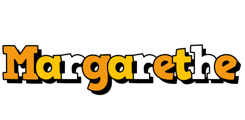 Margarethe cartoon logo