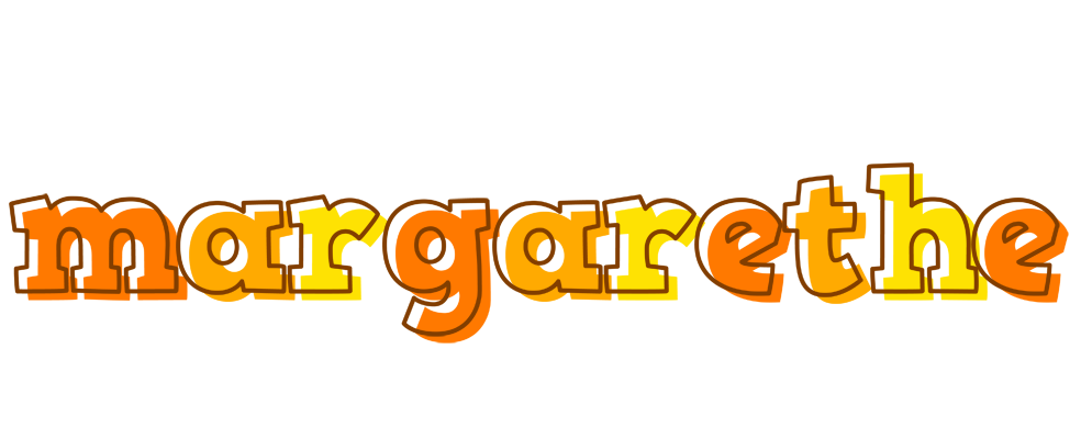 Margarethe desert logo