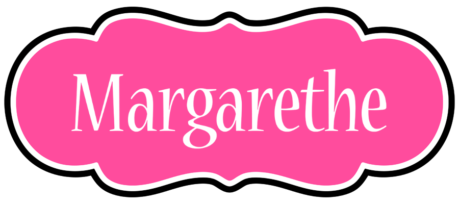 Margarethe invitation logo