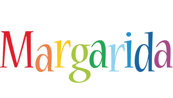 Margarida birthday logo