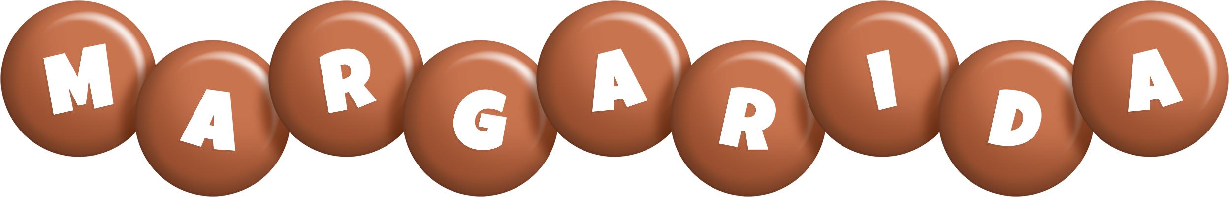Margarida candy-brown logo