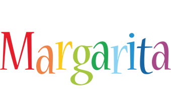 Margarita birthday logo