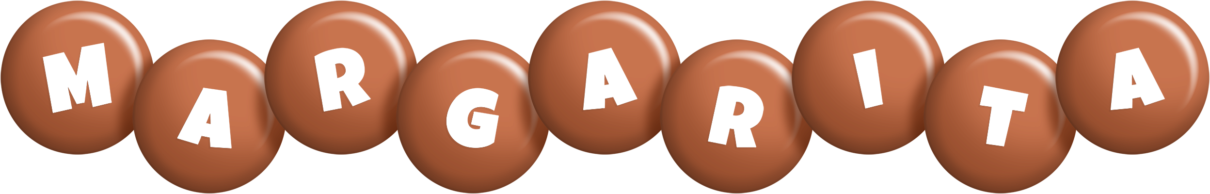 Margarita candy-brown logo