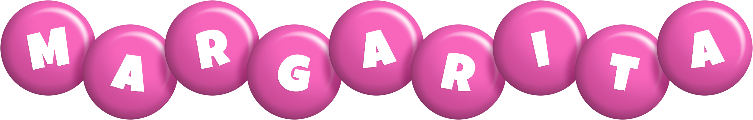 Margarita candy-pink logo