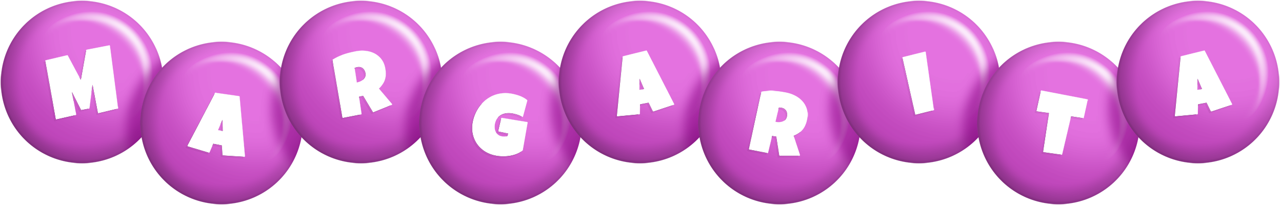 Margarita candy-purple logo