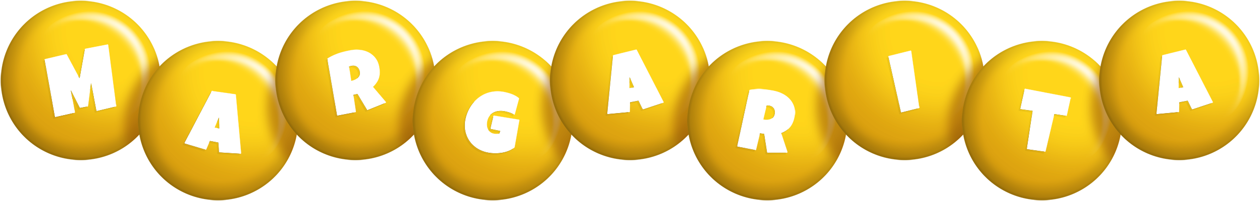 Margarita candy-yellow logo