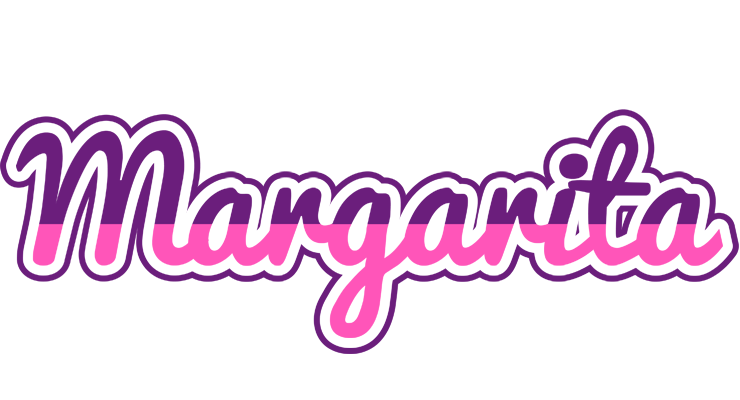 Margarita cheerful logo
