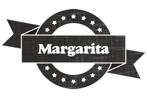 Margarita grunge logo