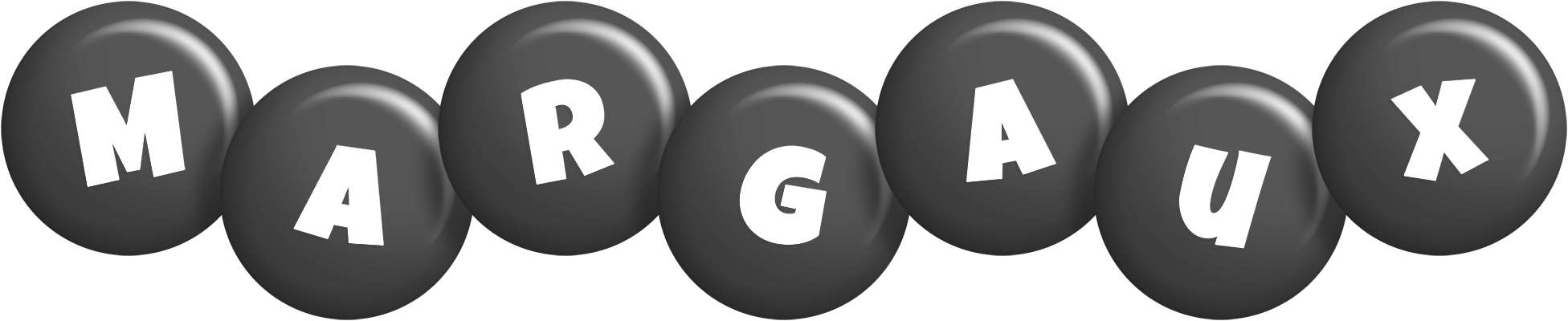Margaux candy-black logo
