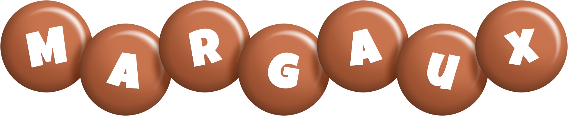 Margaux candy-brown logo