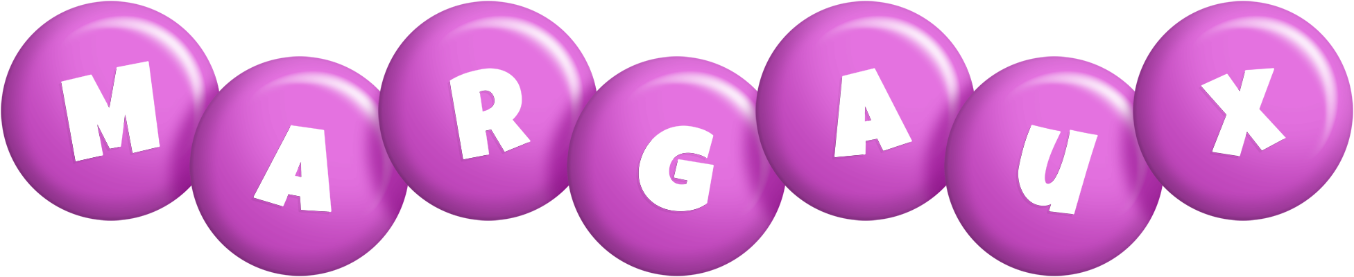 Margaux candy-purple logo