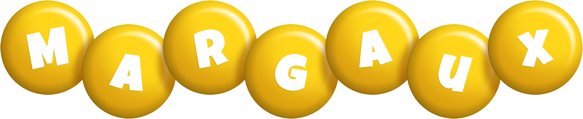 Margaux candy-yellow logo
