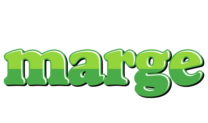 Marge apple logo