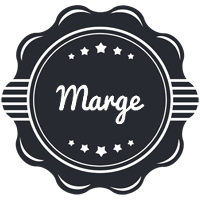 Marge badge logo