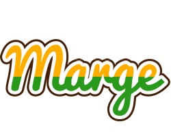 Marge banana logo