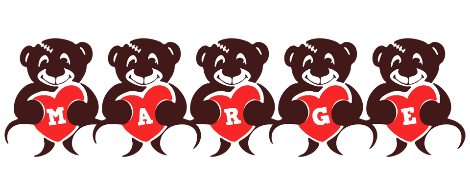 Marge bear logo