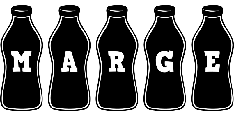Marge bottle logo