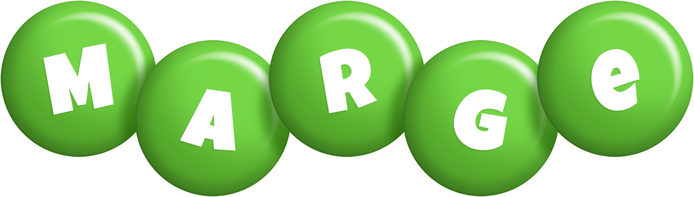 Marge candy-green logo