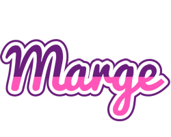 Marge cheerful logo