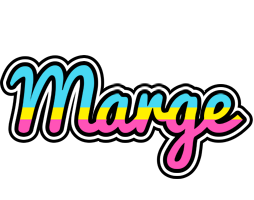 Marge circus logo