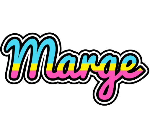 Marge circus logo