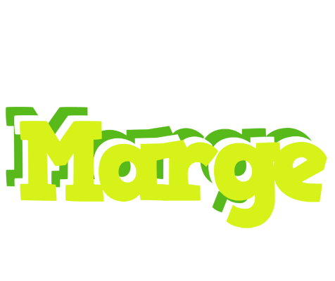 Marge citrus logo