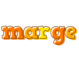 Marge desert logo