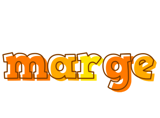 Marge desert logo