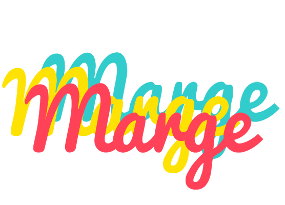 Marge disco logo