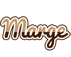 Marge exclusive logo