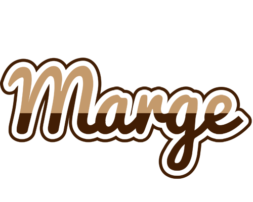 Marge exclusive logo