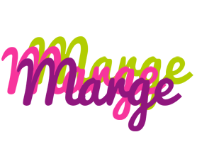 Marge flowers logo