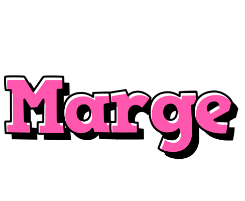 Marge girlish logo