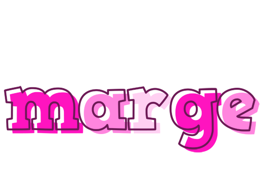 Marge hello logo