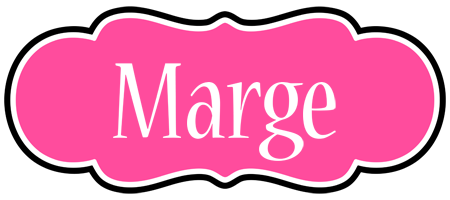 Marge invitation logo