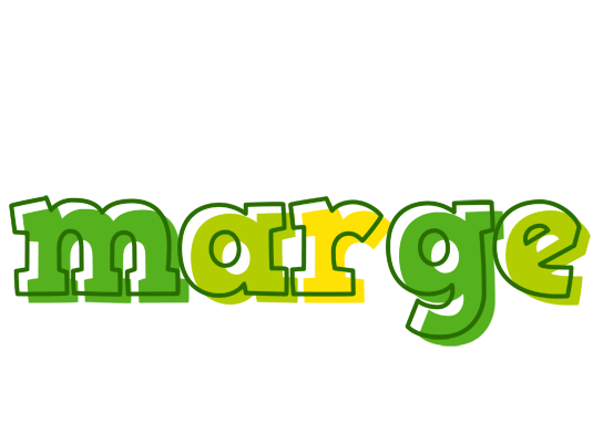 Marge juice logo