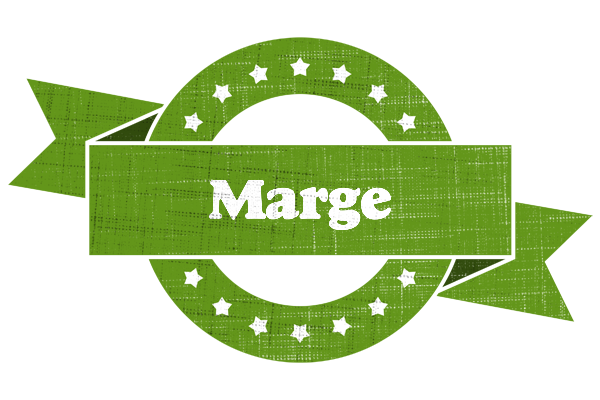 Marge natural logo