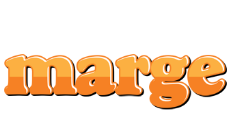 Marge orange logo