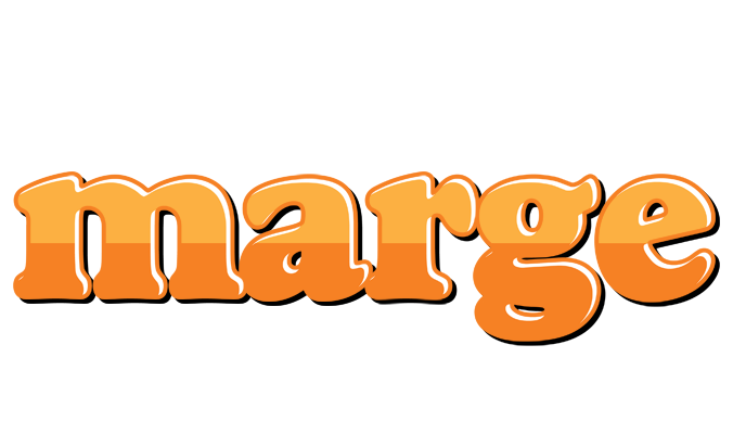 Marge orange logo